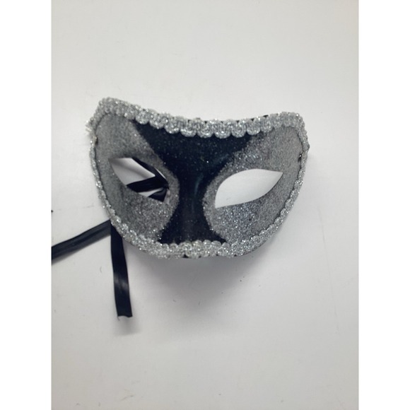 Brown Suede Sz 8 Skirt + Top Day of The Day Costume Mask Hair Clips Halloween - Picture 7 of 14